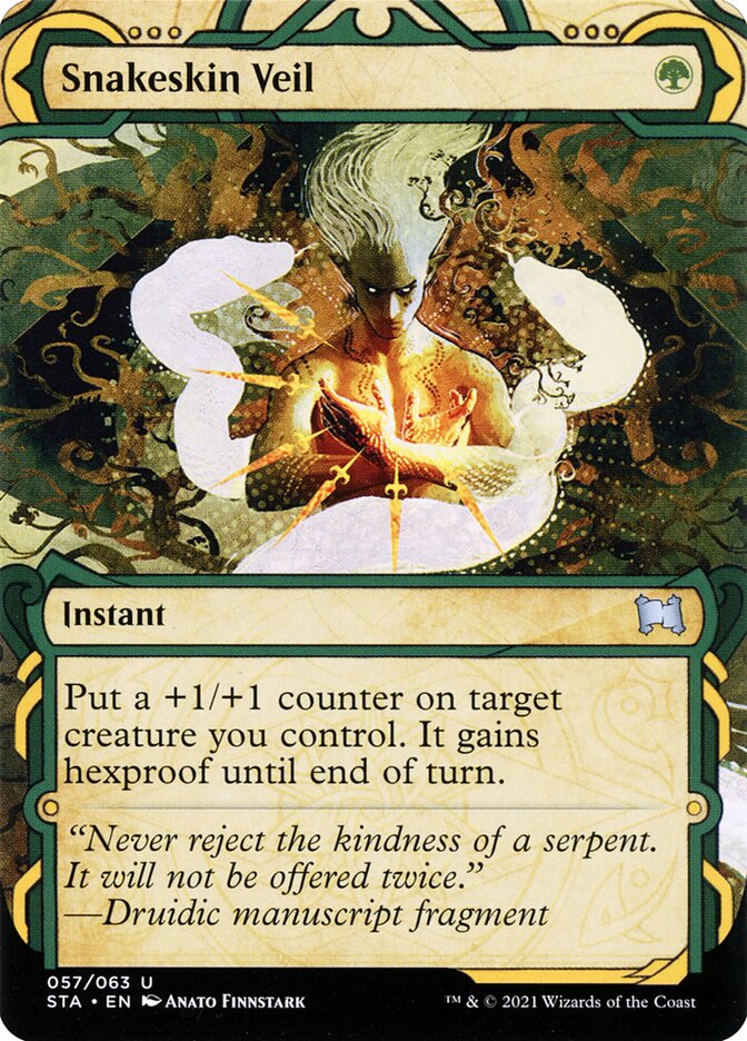 Véu de Pele de Serpente / Snakeskin Veil - Magic: The Gathering - MoxLand