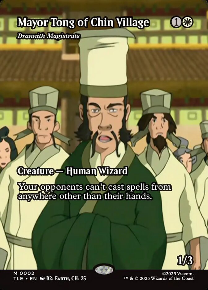 Mayor Tong of Chin Village - Magic: The Gathering - MoxLand