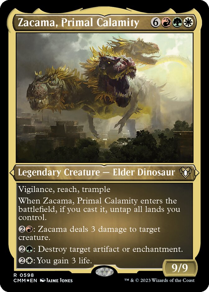 Zacama, Calamidade Primordial / Zacama, Primal Calamity - Magic: The Gathering - MoxLand