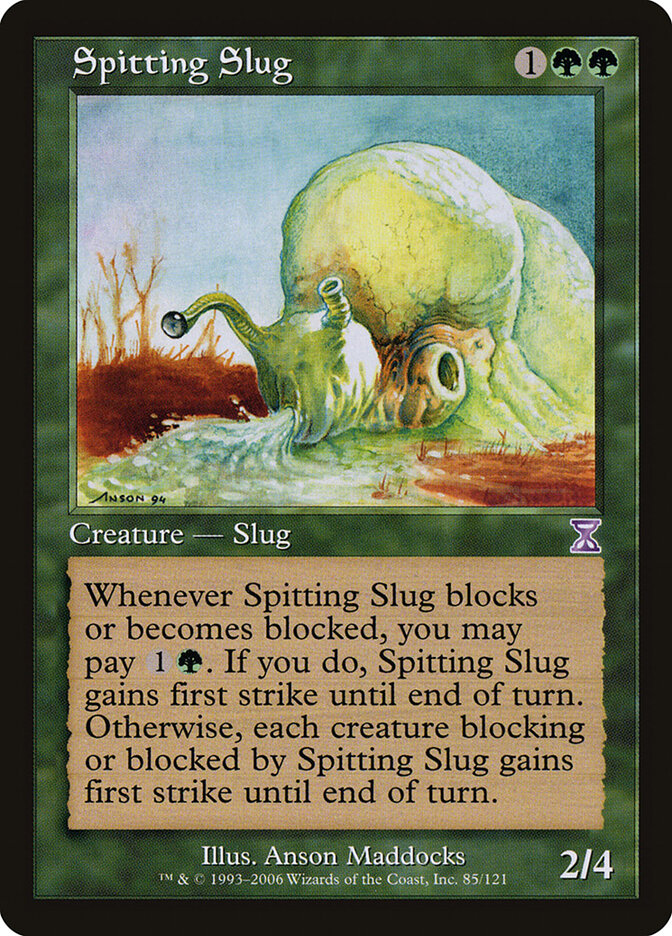 Lesma Cuspideira / Spitting Slug - Magic: The Gathering - MoxLand