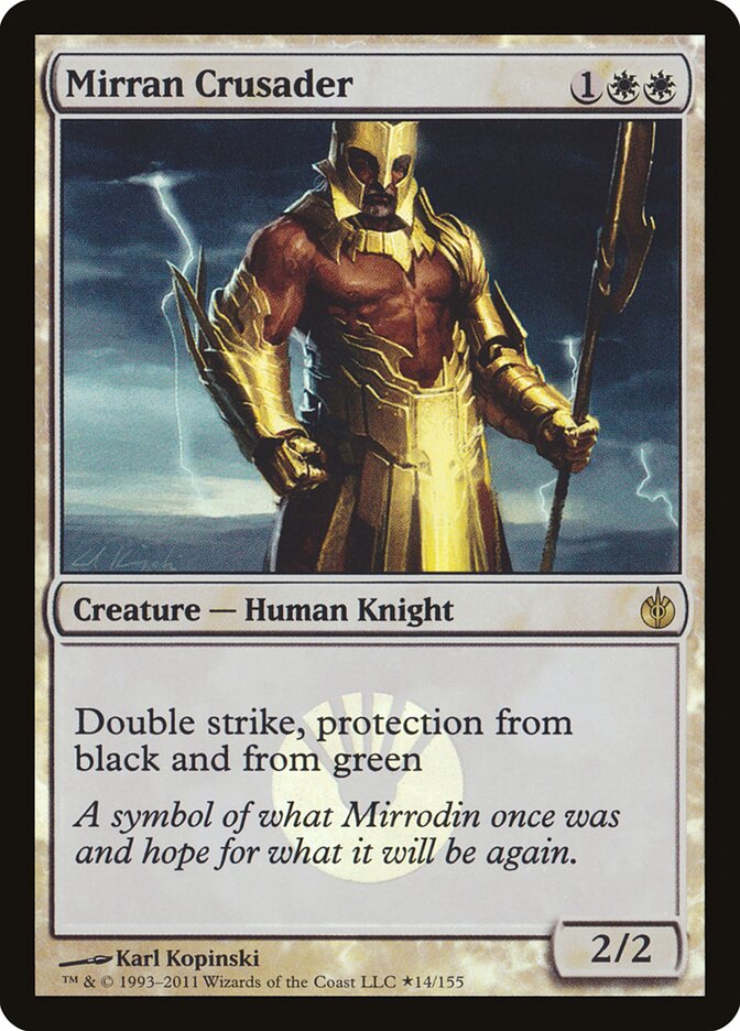 Cruzado Mirraniano / Mirran Crusader - Magic: The Gathering - MoxLand