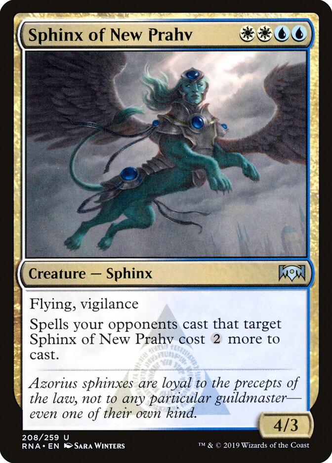 Esfinge de Nova Pravh / Sphinx of New Prahv - Magic: The Gathering - MoxLand