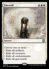 Adeus / Farewell - Magic: The Gathering - MoxLand