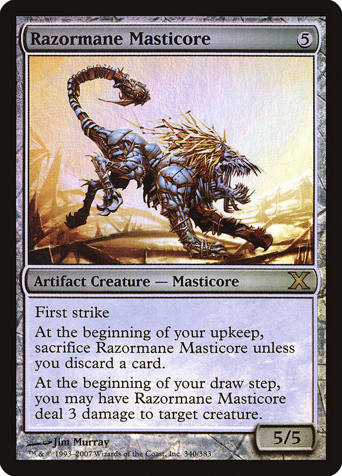 Mastícora de Juba Cortante / Razormane Masticore - Magic: The Gathering - MoxLand