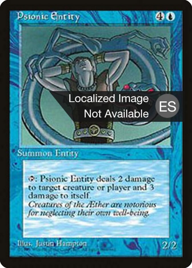 Entidade Psíquica / Psionic Entity - Magic: The Gathering - MoxLand