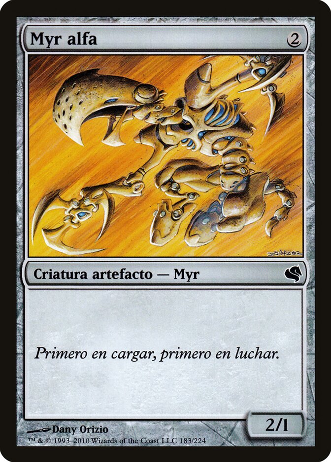 Myr Alfa / Alpha Myr - Magic: The Gathering - MoxLand
