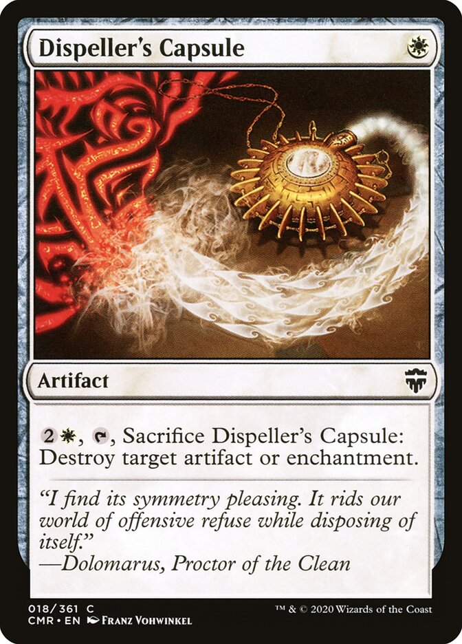 Cápsula do Dispersor / Dispeller's Capsule - Magic: The Gathering - MoxLand