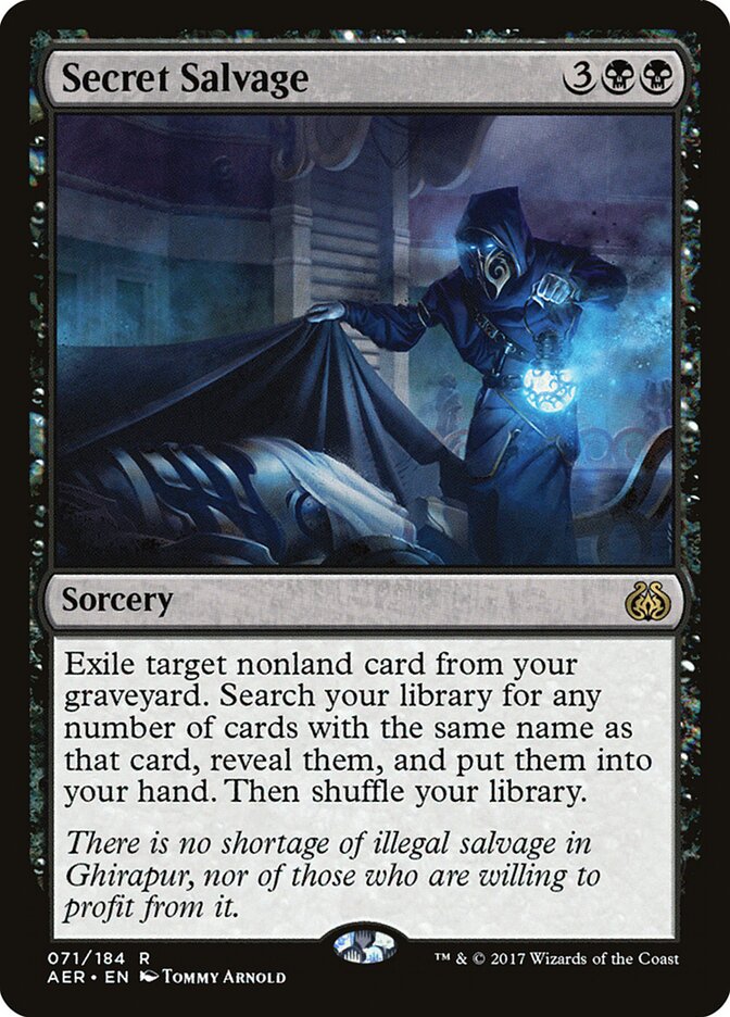 Recuperação Secreta / Secret Salvage - Magic: The Gathering - MoxLand