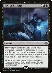 Recuperação Secreta / Secret Salvage - Magic: The Gathering - MoxLand