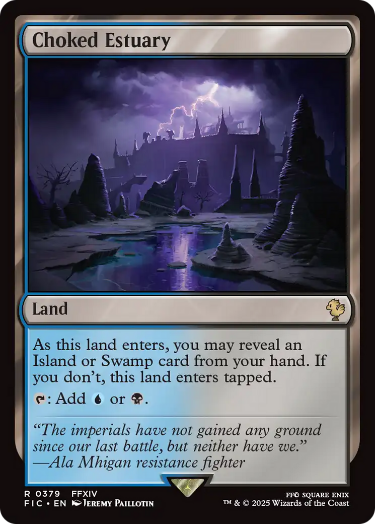 Estuário Estrangulado / Choked Estuary - Magic: The Gathering - MoxLand