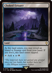 Estuário Estrangulado / Choked Estuary - Magic: The Gathering - MoxLand