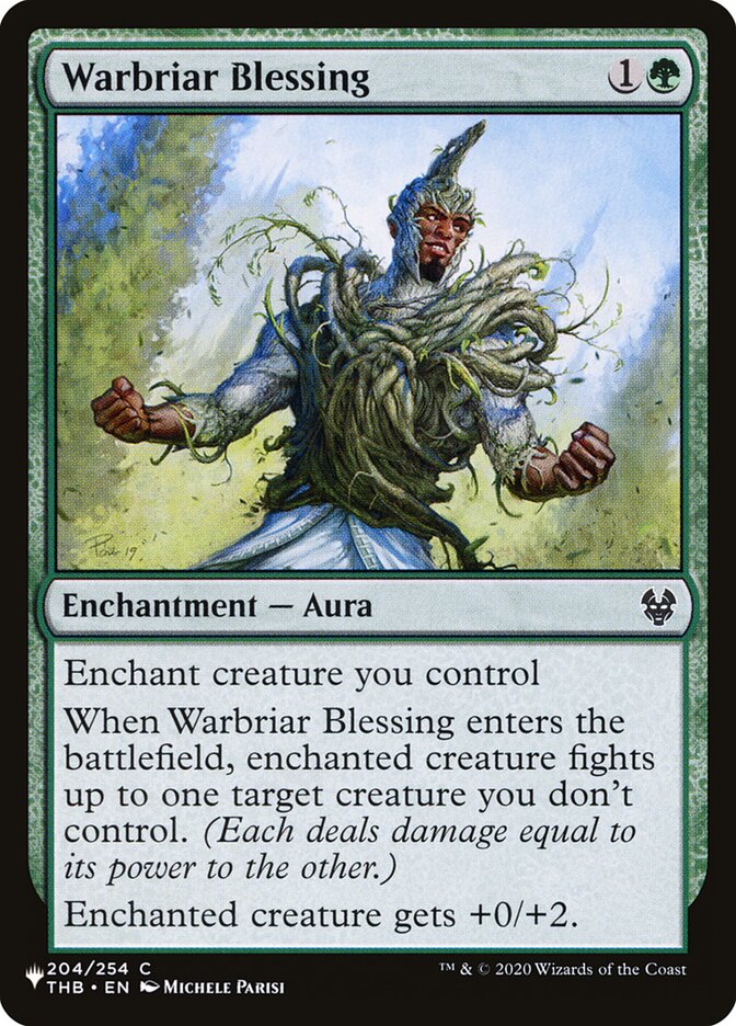 Bênção da Sarça-de-guerra / Warbriar Blessing - Magic: The Gathering - MoxLand