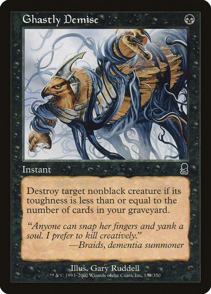 Abdicação Forçada / Ghastly Demise - Magic: The Gathering - MoxLand
