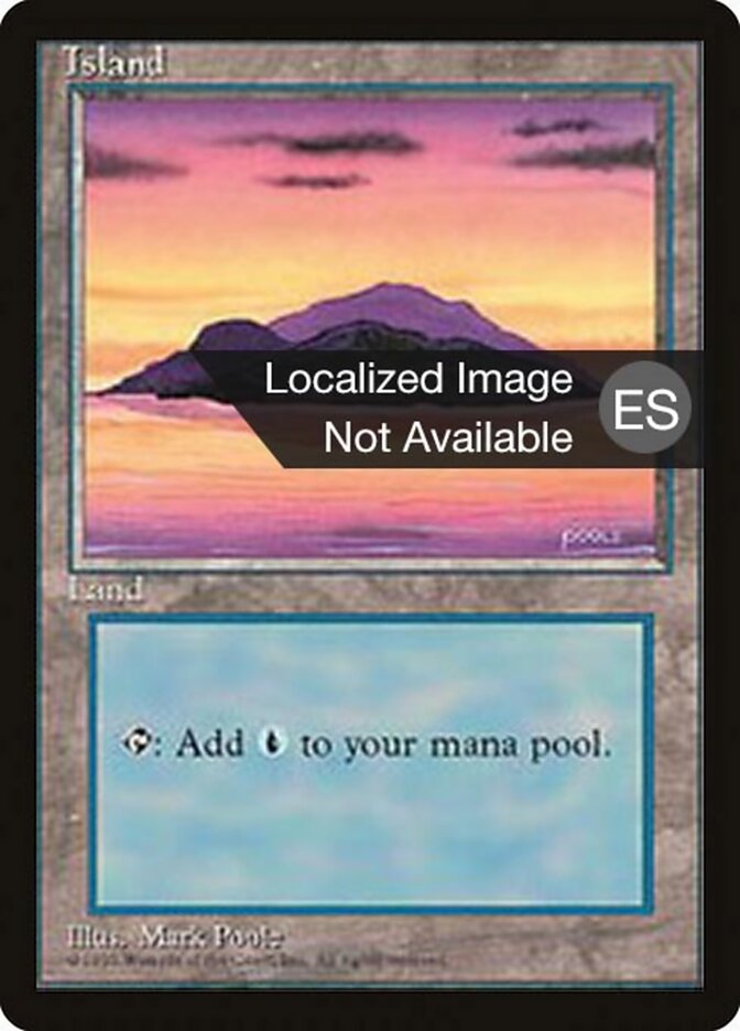 Ilha / Island - Magic: The Gathering - MoxLand