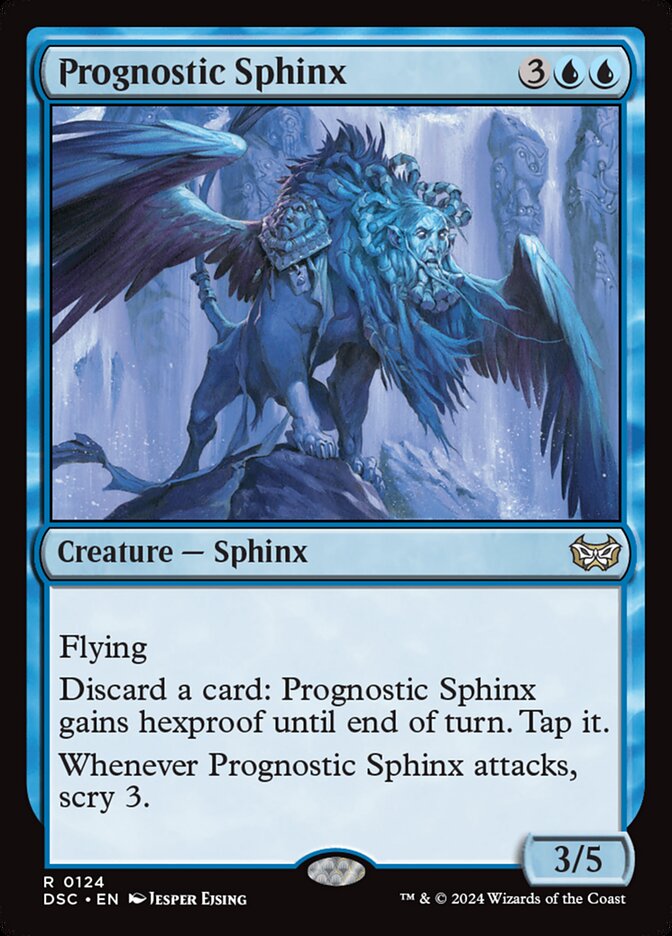Esfinge Prognóstica / Prognostic Sphinx - Magic: The Gathering - MoxLand