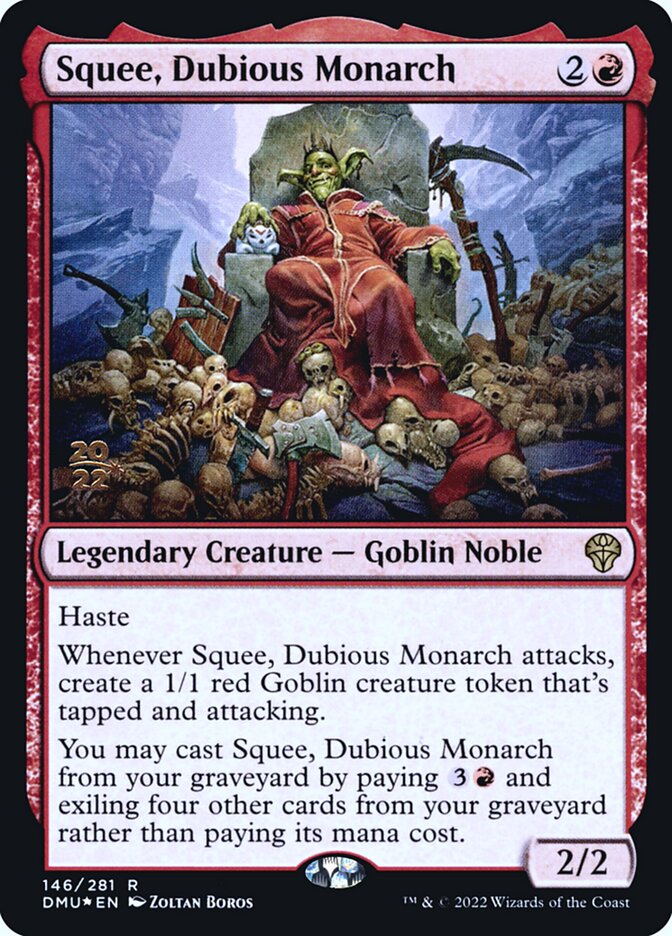 Squee, Monarca Discutível / Squee, Dubious Monarch - Magic: The Gathering - MoxLand