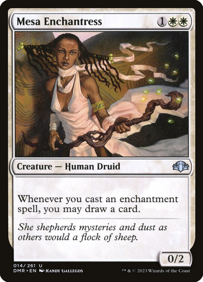Encantadora de Meseta / Mesa Enchantress - Magic: The Gathering - MoxLand