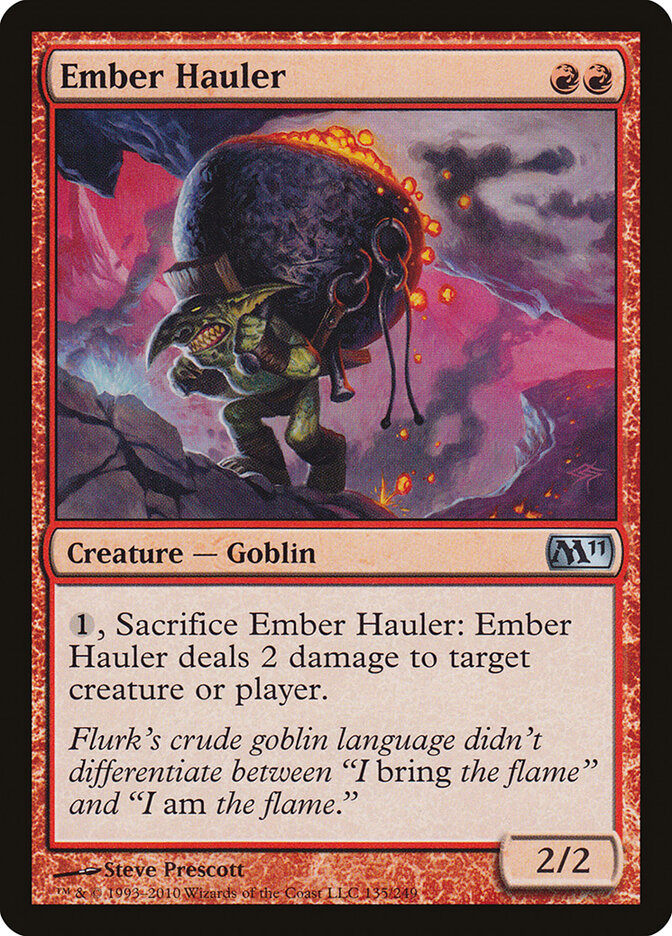 Transportador de Brasa / Ember Hauler - Magic: The Gathering - MoxLand