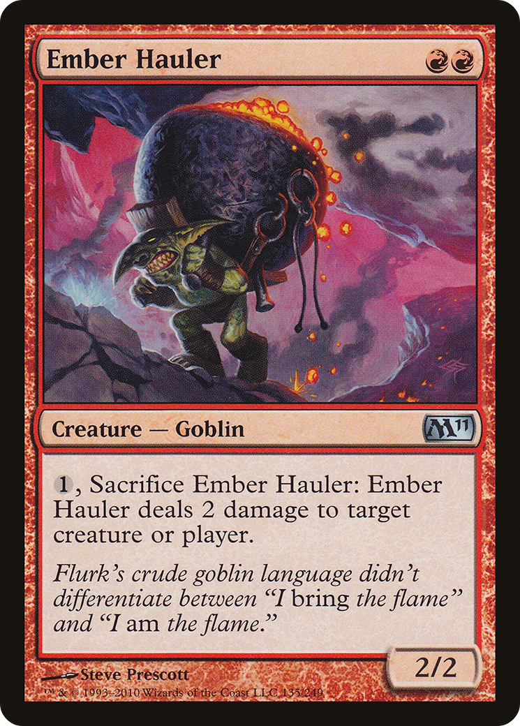 Transportador de Brasa / Ember Hauler - Magic: The Gathering - MoxLand
