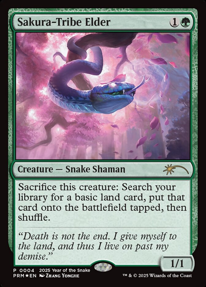 Ancião da Tribo Sakura / Sakura-Tribe Elder - Magic: The Gathering - MoxLand