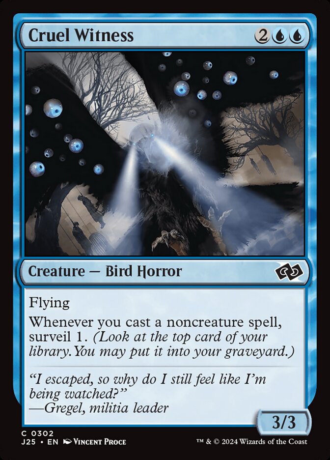 Testemunha Cruel / Cruel Witness - Magic: The Gathering - MoxLand