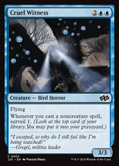 Testemunha Cruel / Cruel Witness - Magic: The Gathering - MoxLand