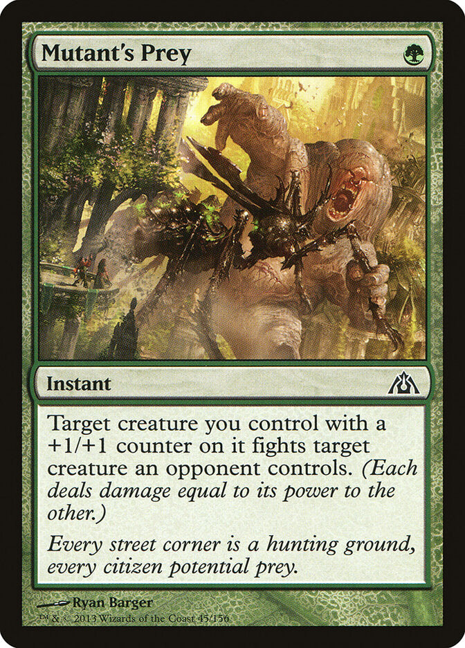 Presa do Mutante / Mutant’s Prey - Magic: The Gathering - MoxLand