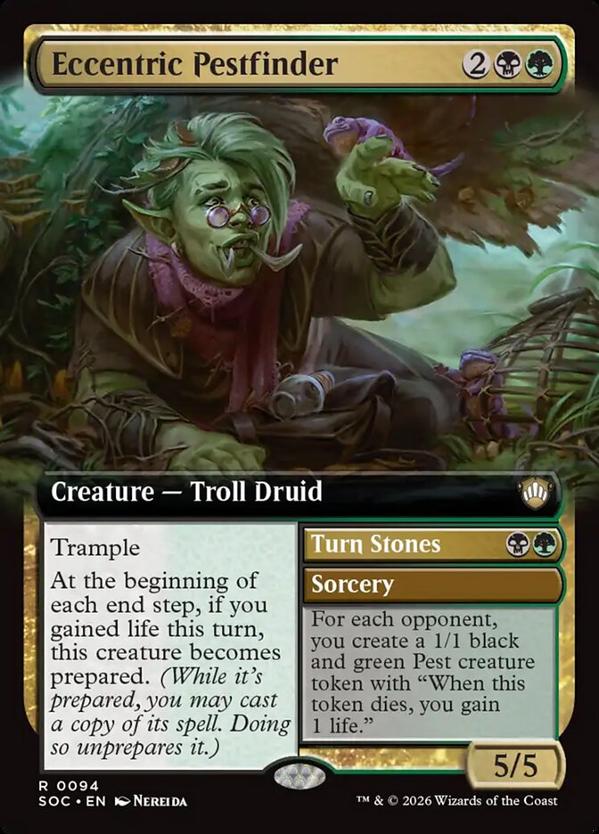 Eccentric Pestfinder - Magic: The Gathering - MoxLand