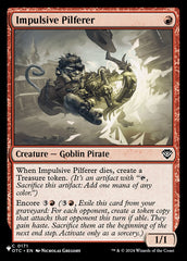 Gatuno Impulsivo / Impulsive Pilferer - Magic: The Gathering - MoxLand
