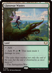 Regiões Agrestes de Llanowar / Llanowar Wastes - Magic: The Gathering - MoxLand