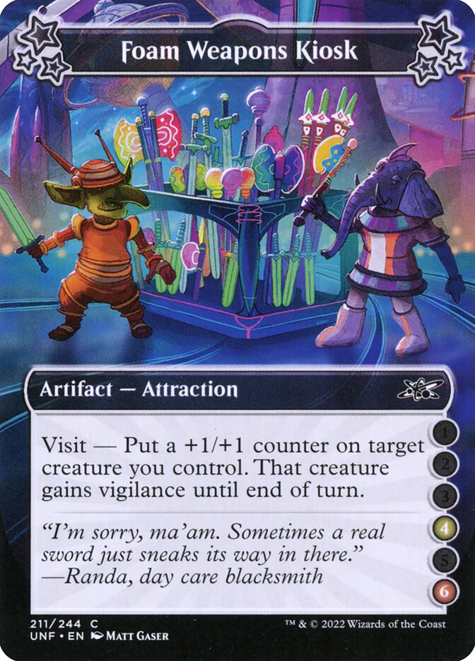 Foam Weapons Kiosk - Magic: The Gathering - MoxLand
