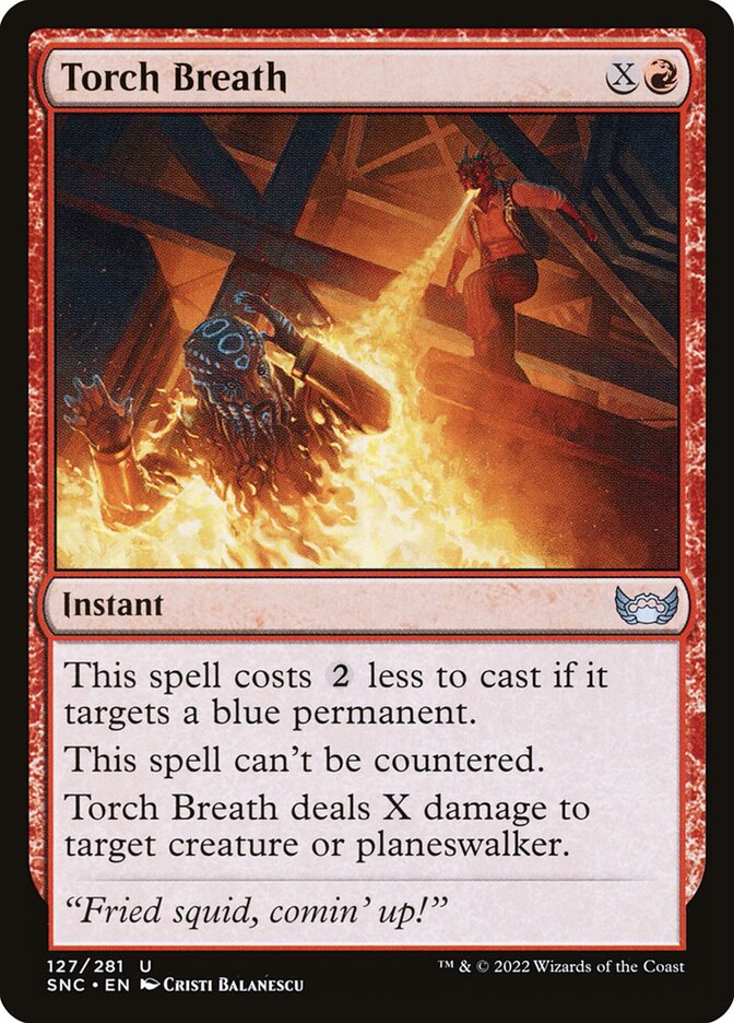 Sopro de Tocha / Torch Breath - Magic: The Gathering - MoxLand