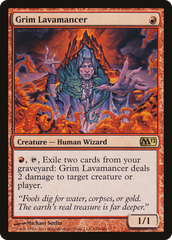 Lavamante Implacável / Grim Lavamancer - Magic: The Gathering - MoxLand