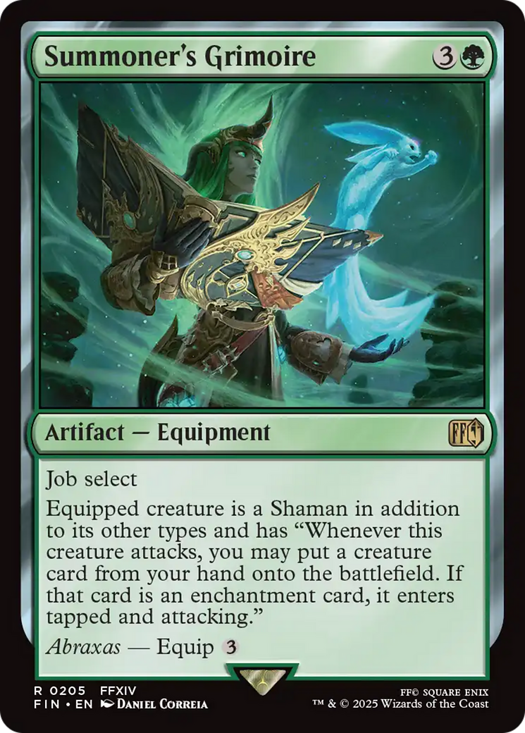 Grimório da Invocadora / Summoner's Grimoire - Magic: The Gathering - MoxLand