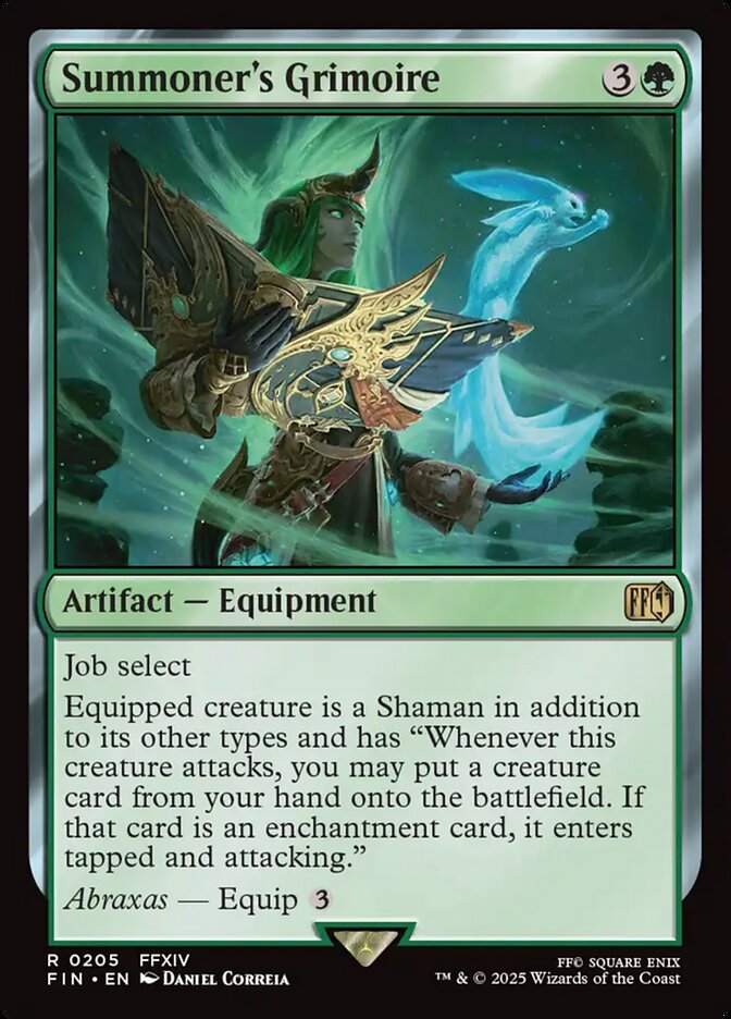 Grimório da Invocadora / Summoner's Grimoire - Magic: The Gathering - MoxLand