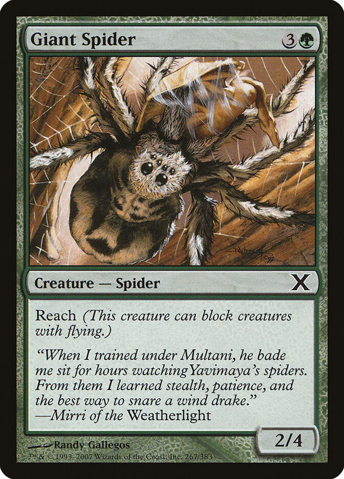 Aranha Gigante / Giant Spider - Magic: The Gathering - MoxLand
