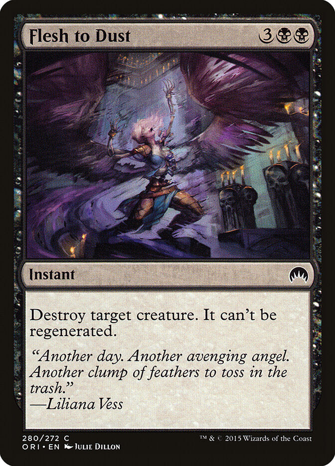 Da Carne ao Pó / Flesh to Dust - Magic: The Gathering - MoxLand