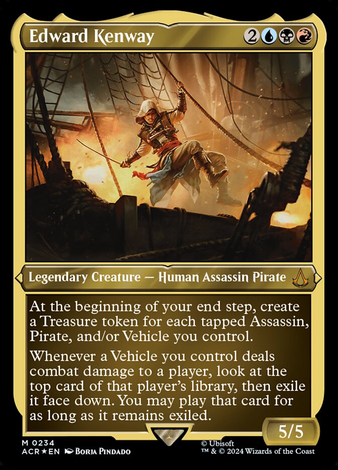 Edward Kenway - Magic: The Gathering - MoxLand