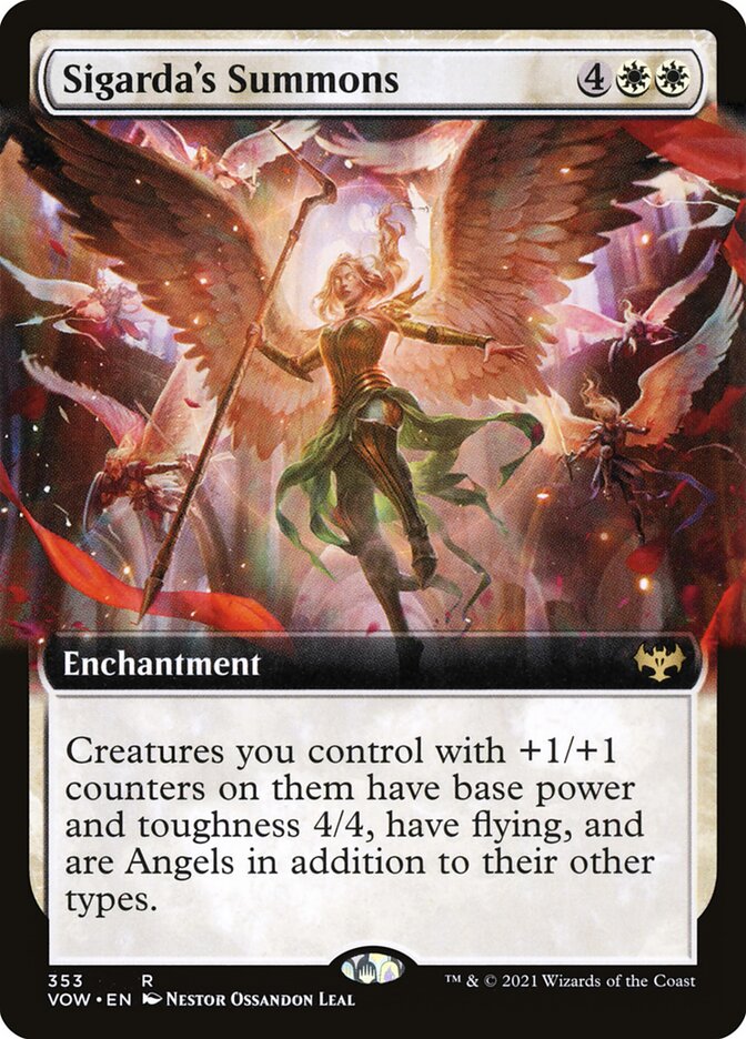 Invocações de Sigarda / Sigarda's Summons - Magic: The Gathering - MoxLand