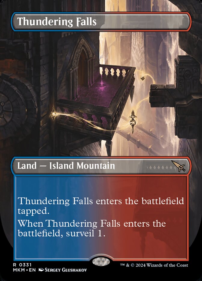 Cataratas Trovejantes / Thundering Falls - Magic: The Gathering - MoxLand