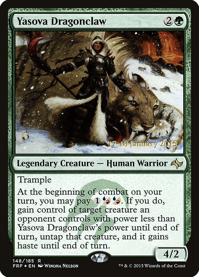 Yasova Garra de Dragão / Yasova Dragonclaw - Magic: The Gathering - MoxLand