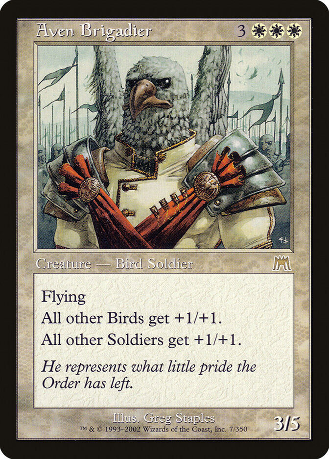 Brigadeiro Aviano / Aven Brigadier - Magic: The Gathering - MoxLand