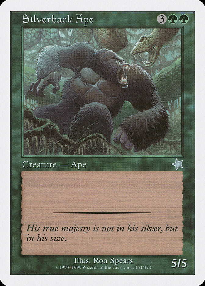 Silverback Ape - Magic: The Gathering - MoxLand