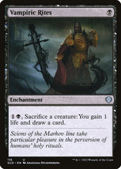 Ritos Vampíricos / Vampiric Rites - Magic: The Gathering - MoxLand