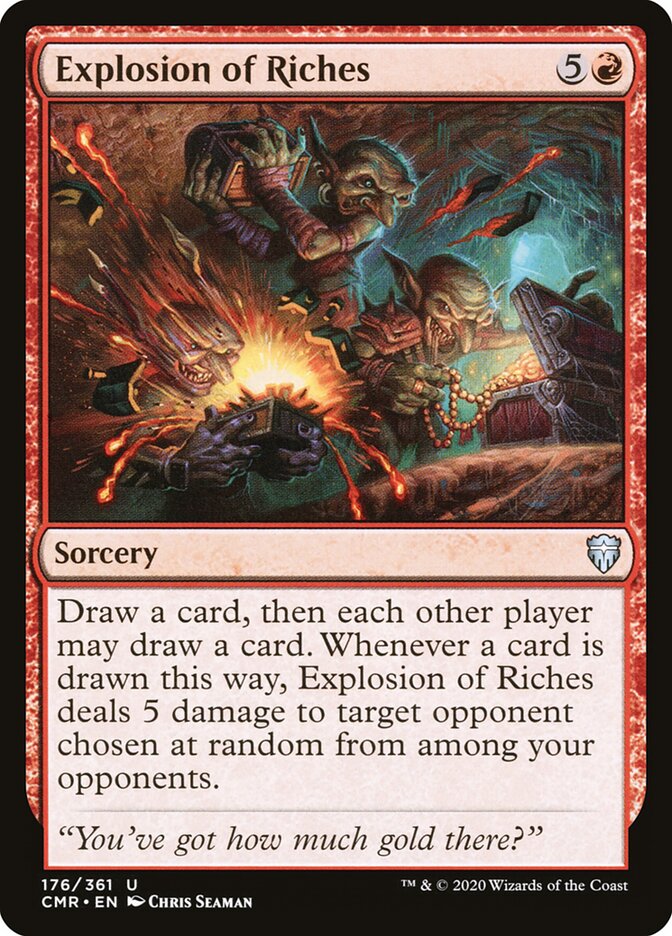 Explosão de Riquezas / Explosion of Riches - Magic: The Gathering - MoxLand