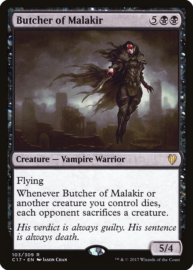 Carniceiro de Malakir / Butcher of Malakir - Magic: The Gathering - MoxLand
