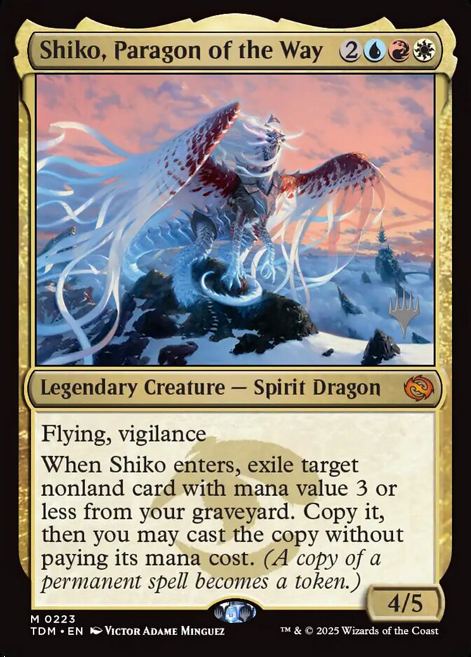 Shiko, Paragon of the Way - Magic: The Gathering - MoxLand