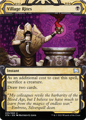 Ritos da Vila / Village Rites - Magic: The Gathering - MoxLand