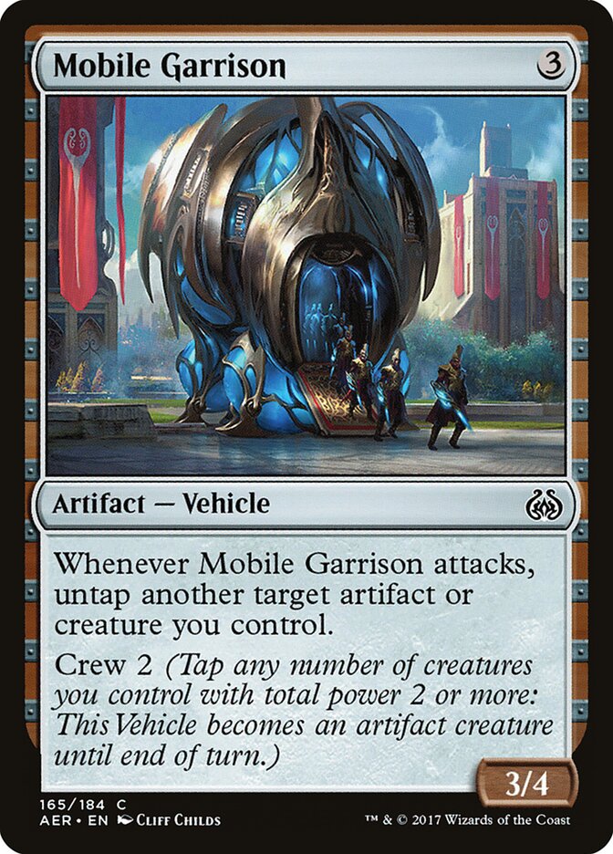 Guarnição Móvel / Mobile Garrison - Magic: The Gathering - MoxLand