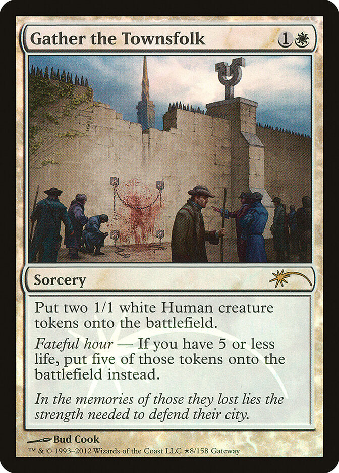 Reunir o Povo / Gather the Townsfolk - Magic: The Gathering - MoxLand